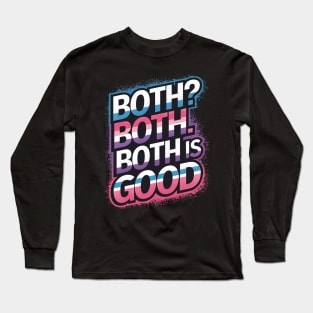 Bi Pride Bisexual Bisexuality Bi Flag Long Sleeve T-Shirt